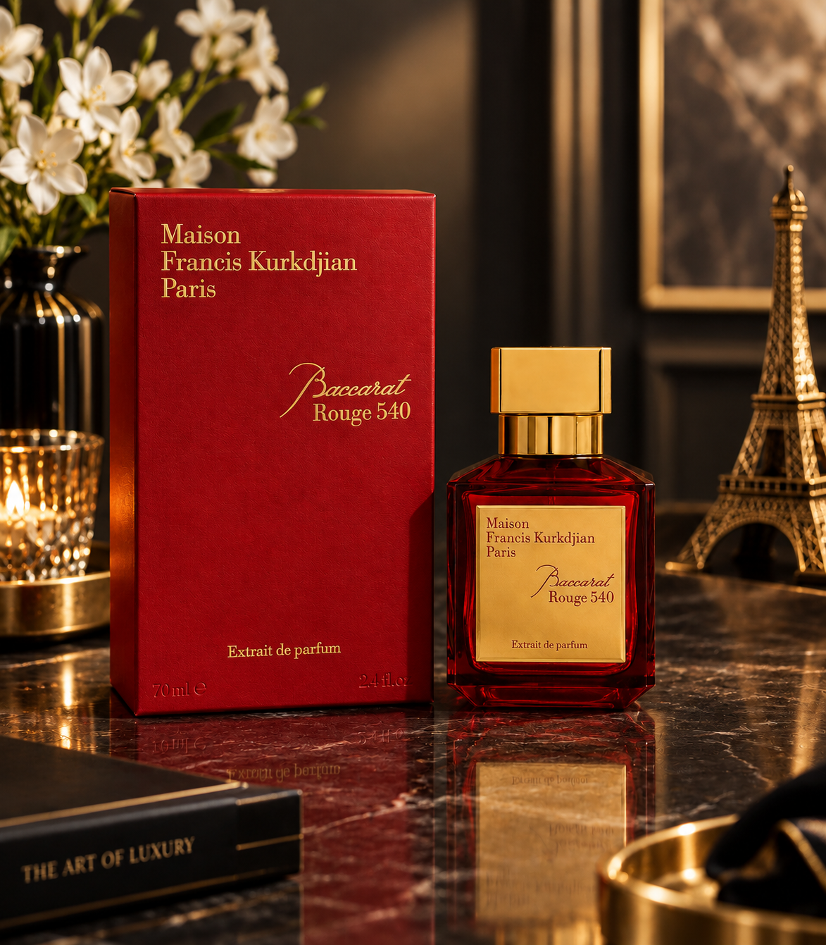 Maison Francis Kurkdjian Baccarat Rouge 540 Extrait 75ml | Neyvos Luxury Fragrancoduct