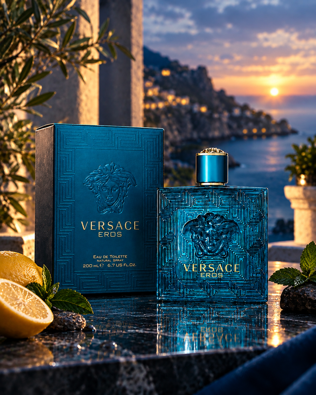 Versace Eros EDT 200ml Men’s Perfume | Eau de Toilette Spray | Neyvos