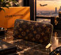 Louis Vuitton Monogram Canvas Zippy Wallet | Luxury Designer Wallet | Neyvos