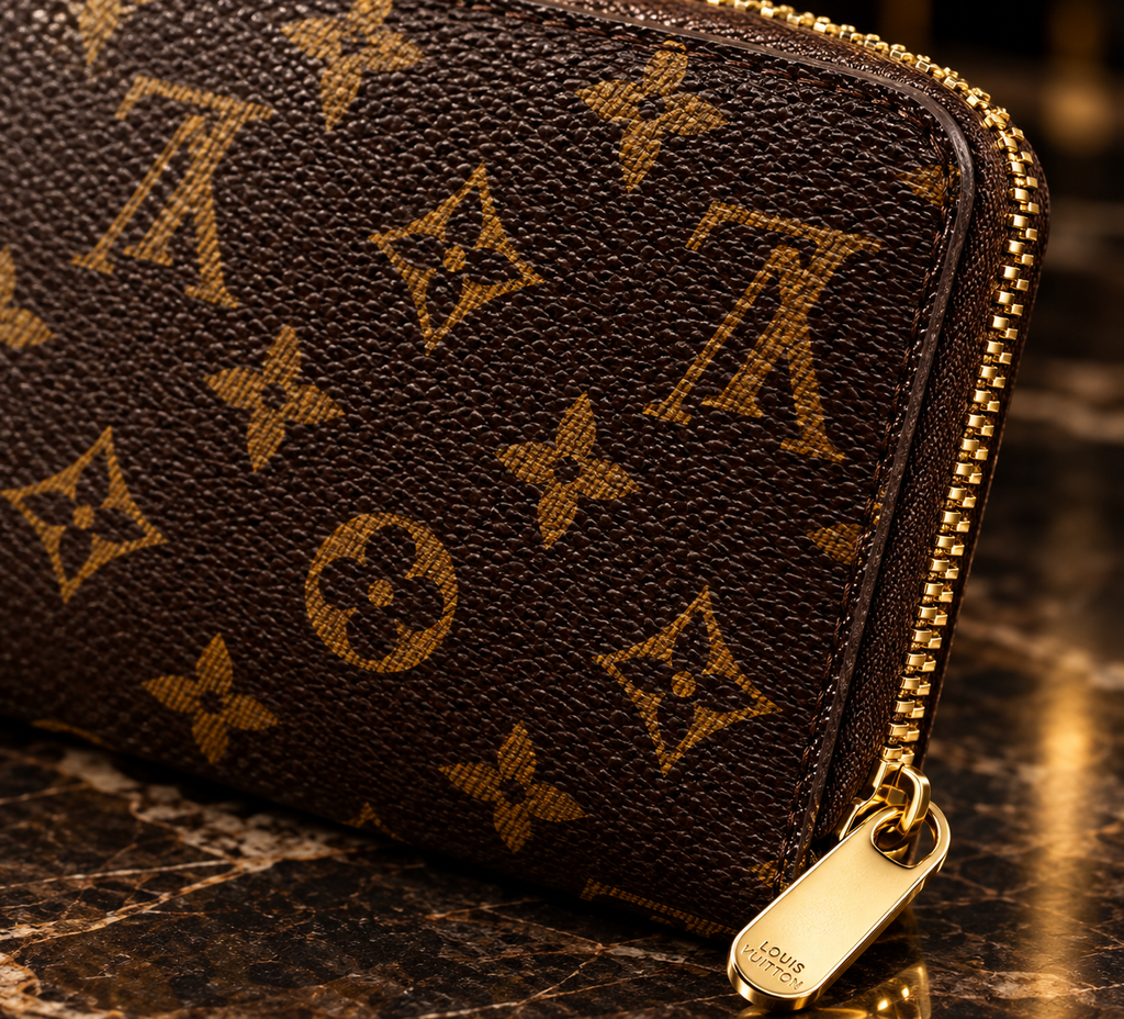 Louis Vuitton Monogram Canvas Zippy Wallet | Luxury Designer Wallet | Neyvos